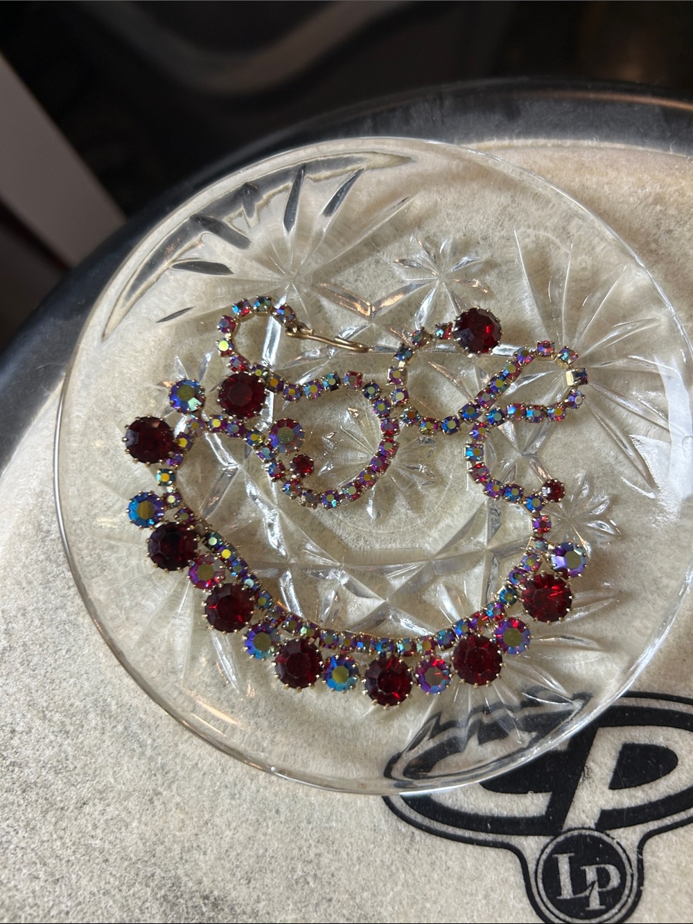 Stunning Vintage Colorful Necklace from a Family Collection